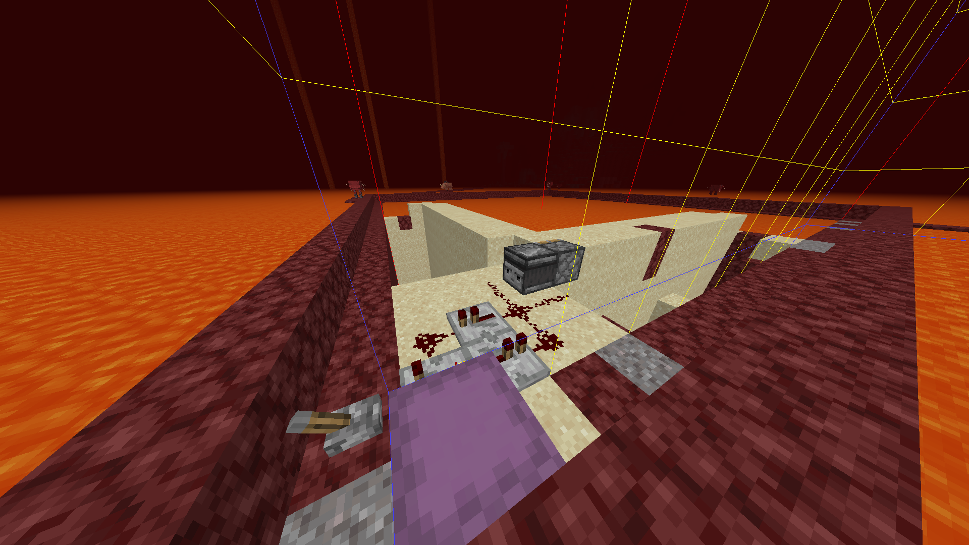 Draining von 4 chunks im Nether